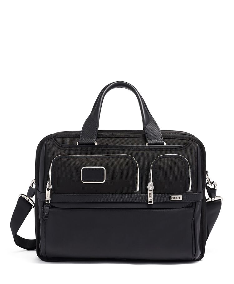 Tumi TUMI ALPHA EXP ORG LAPTOP BRIEF  hi-res | TUMI