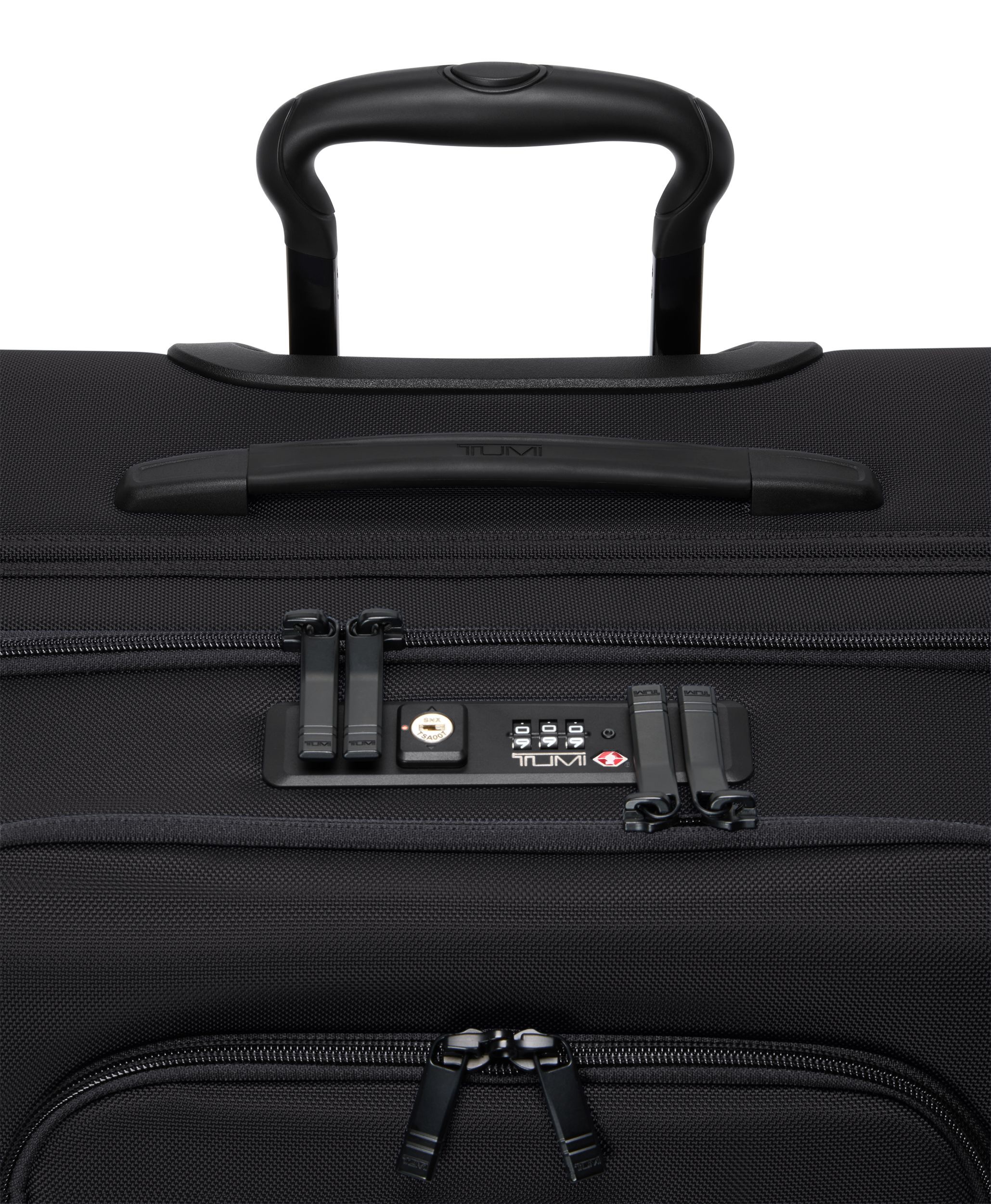 Medium Dual Access Expandable Checked BLACK Original | TUMI Indonesia