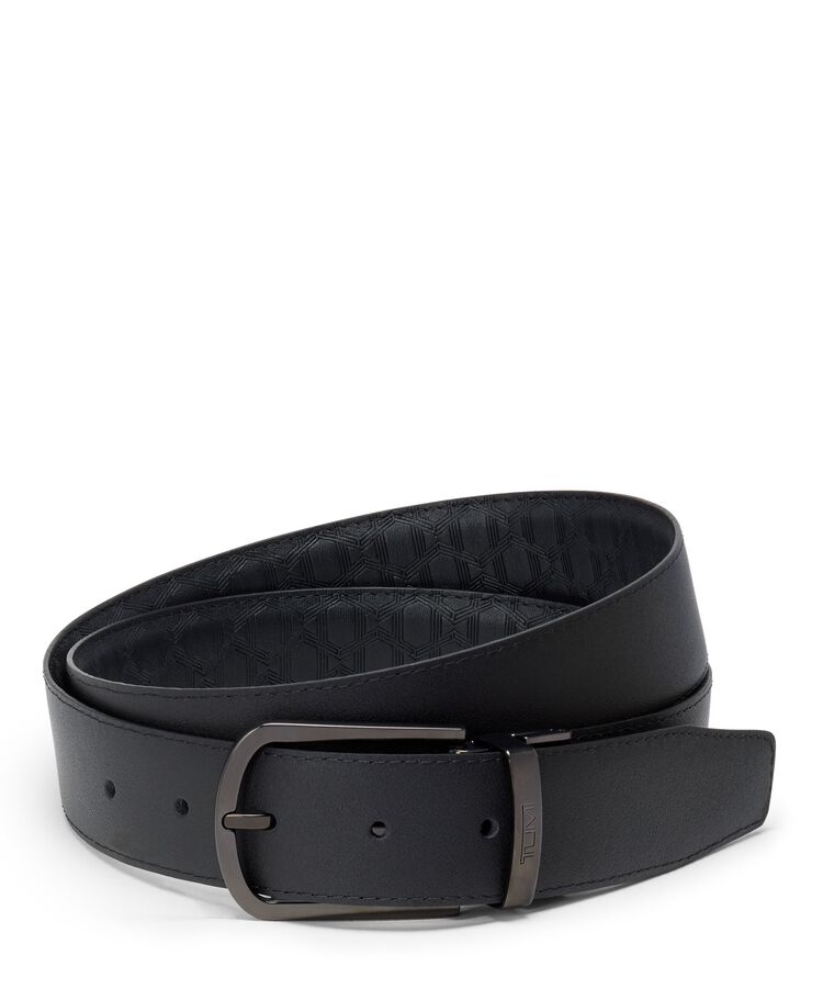 TUMI BELTS T-Embossed Reversible Saffiano Leather Belt 35mm  hi-res | TUMI