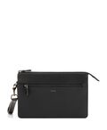 Double Zip Clutch