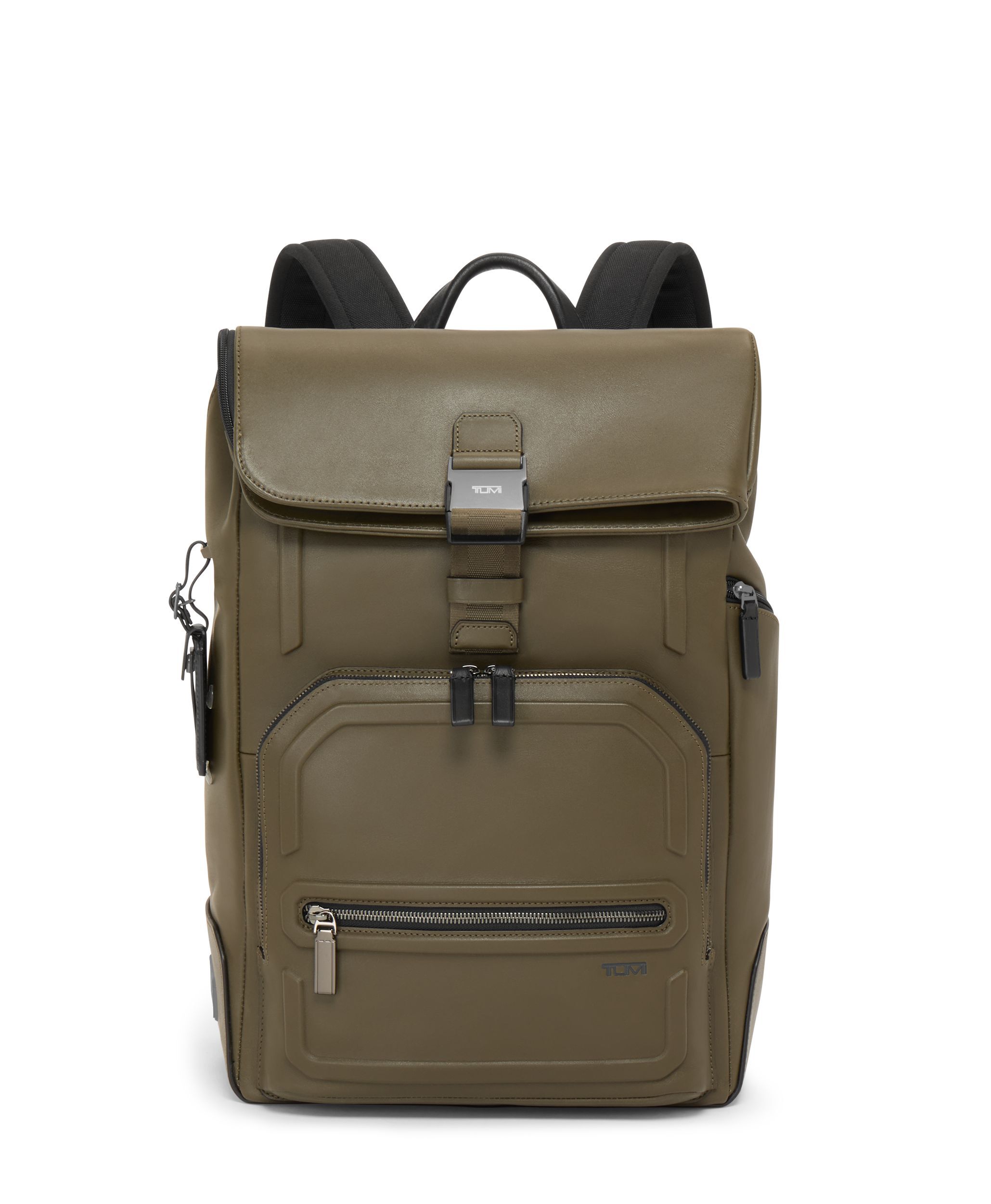 Tumi harrison leather backpack on sale