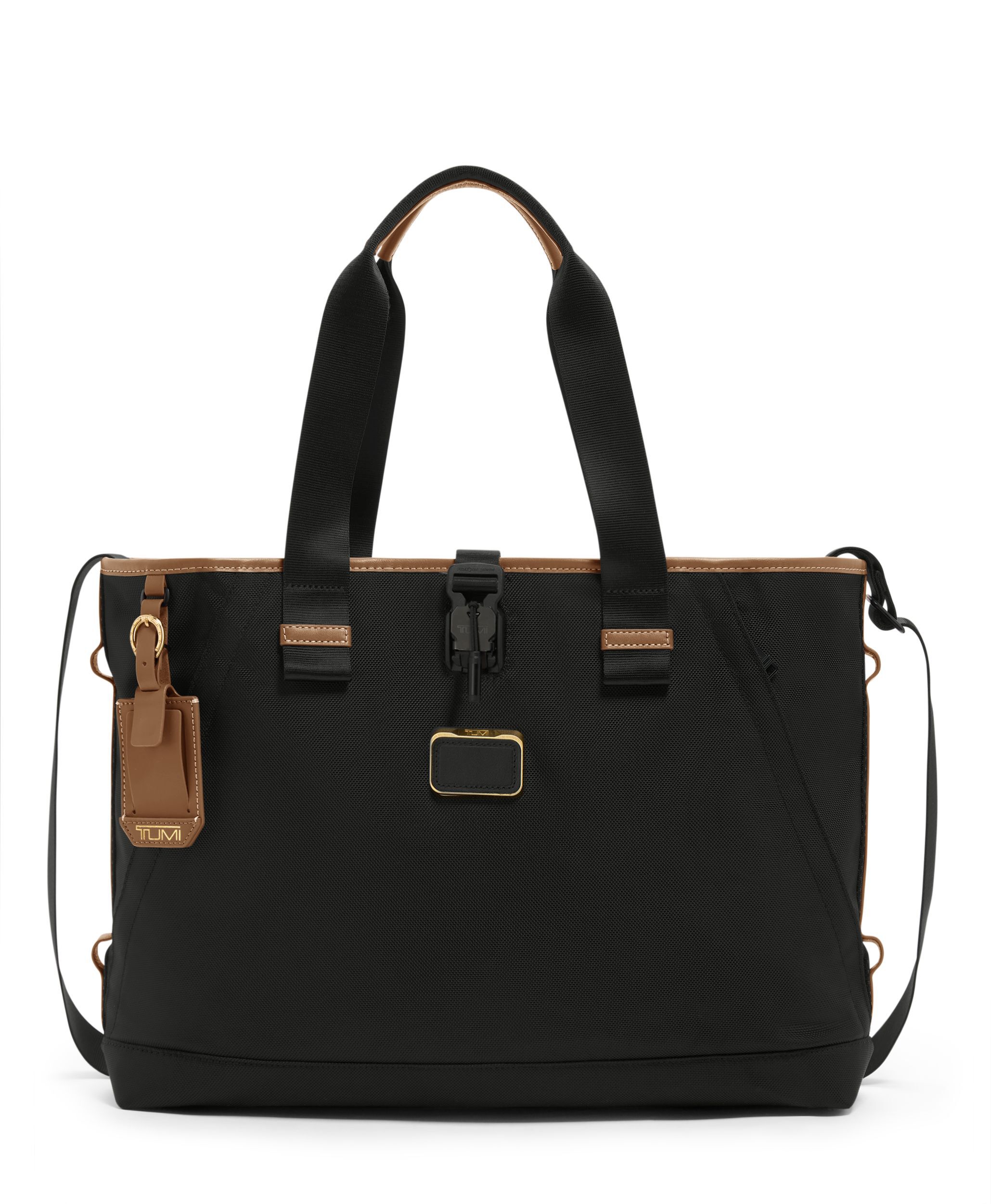 Retreat Tote BLACK/BRIDLE Original | TUMI Indonesia