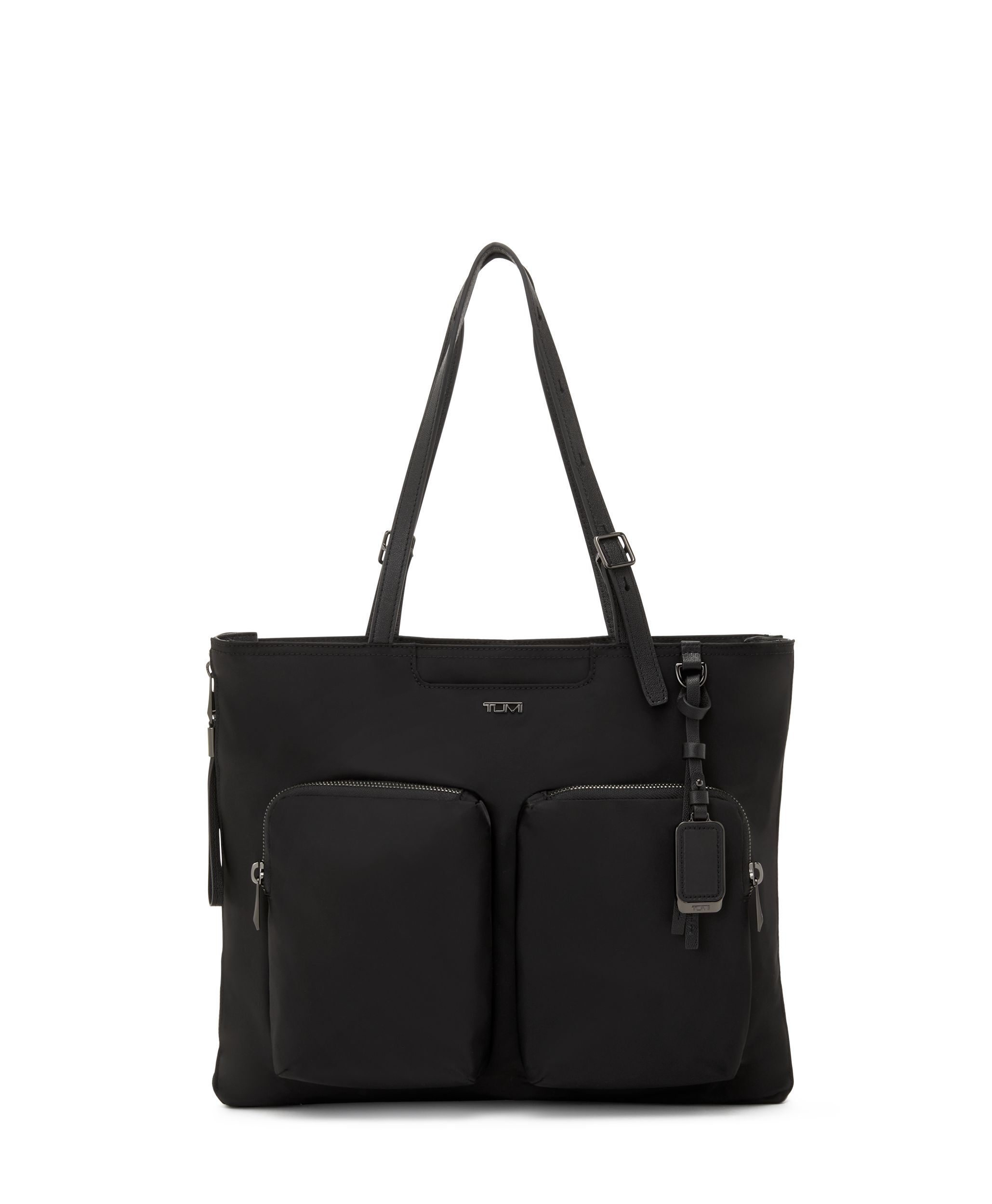 Men Women Leather Tote Bag for Travel Business TUMI ID