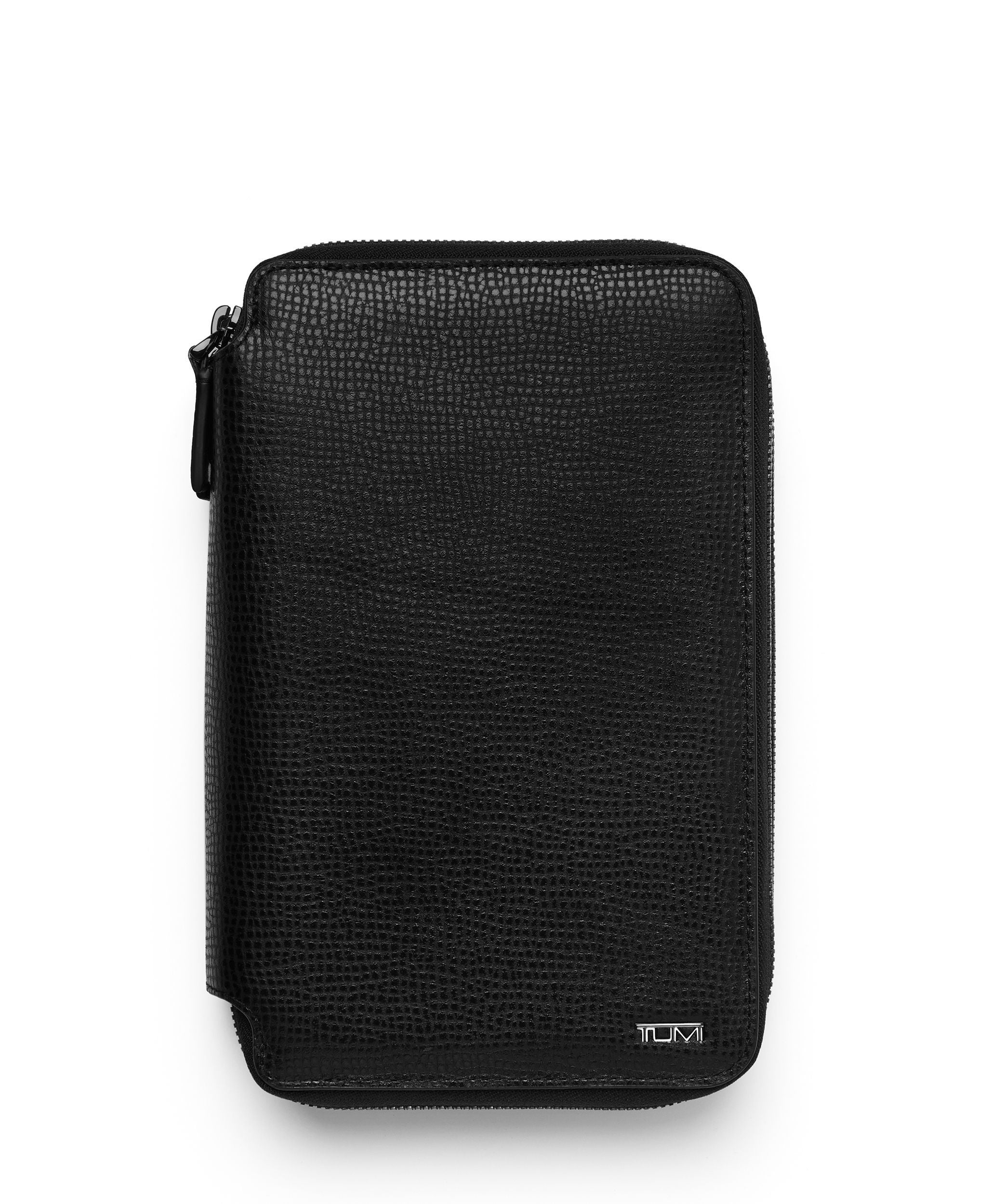 Tumi NASSAU SLG ZIP CLUTCH - NASSAU SLG Zip Clutch in BLACK