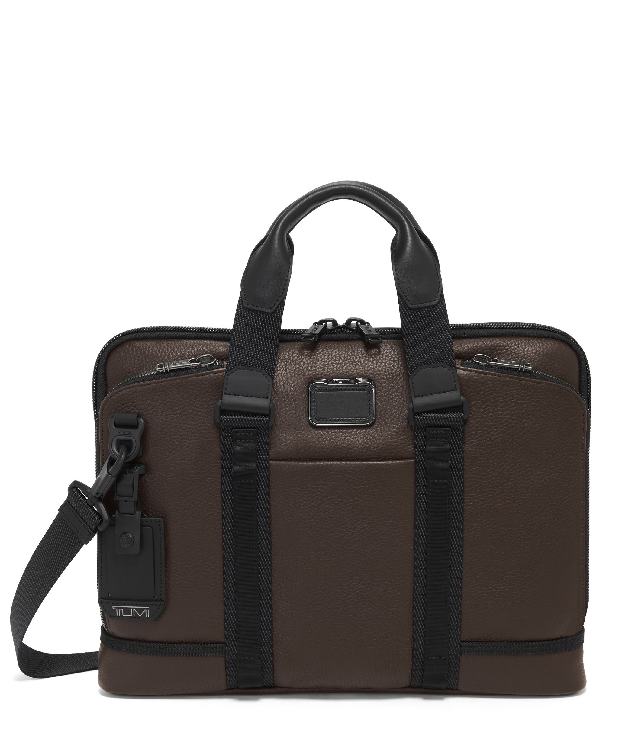 Academy Brief DARK BROWN Original | TUMI Indonesia
