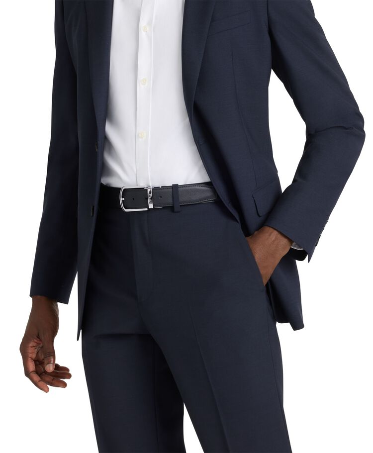 TUMI BELTS Horseshoe Reversible Saffiano Leather Belt 35mm  hi-res | TUMI