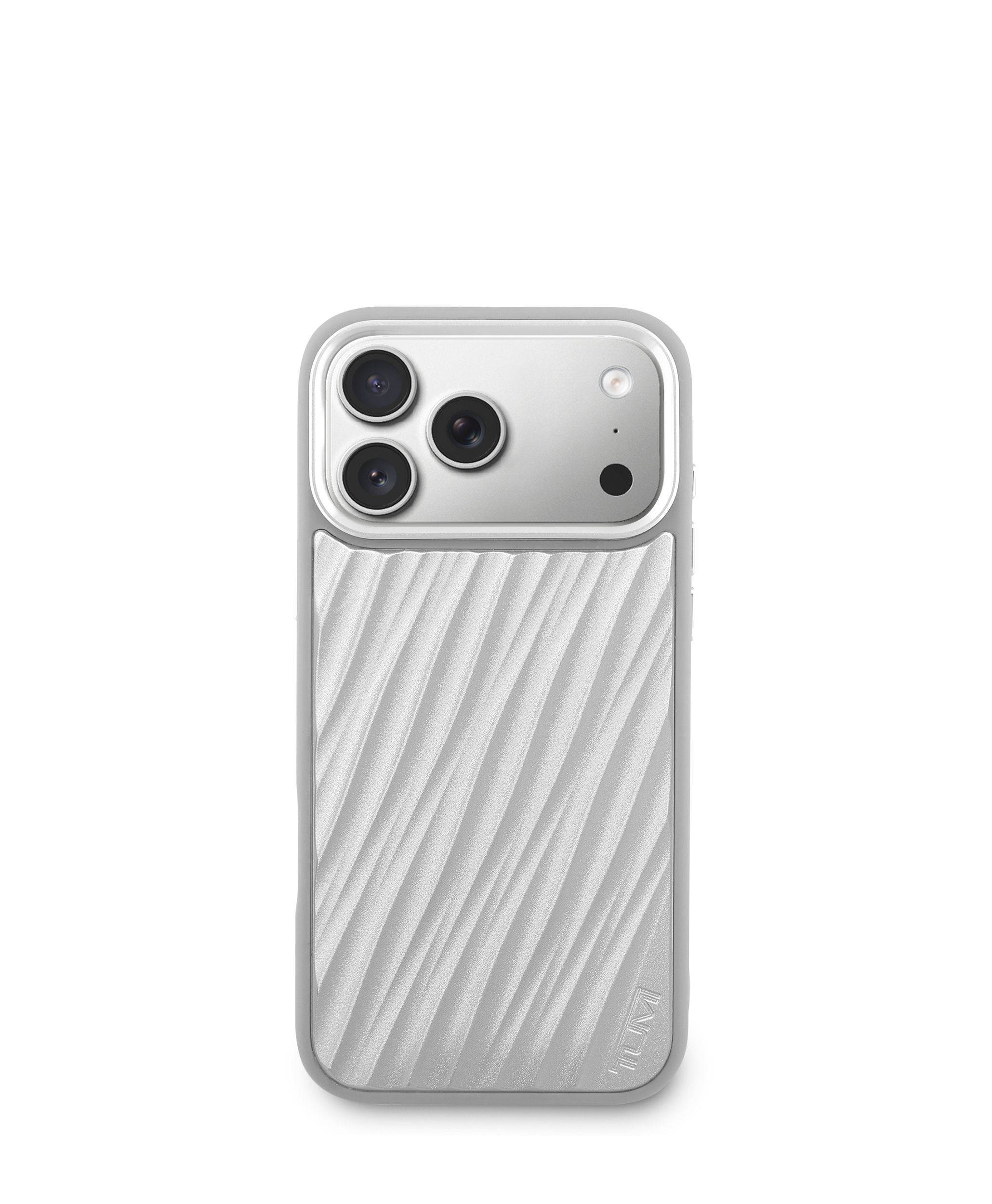 Aluminum iPhone 17 Pro Max Case SILVER Original | TUMI Indonesia