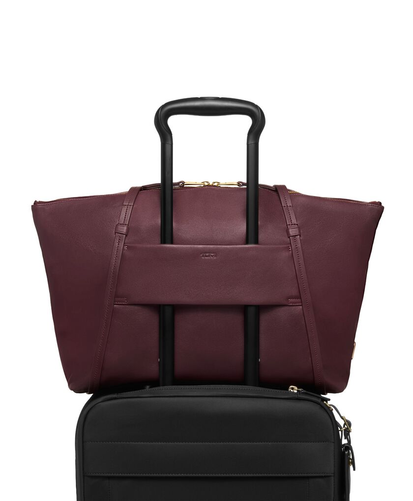 VOYAGEUR Leather Q Tote  hi-res | TUMI
