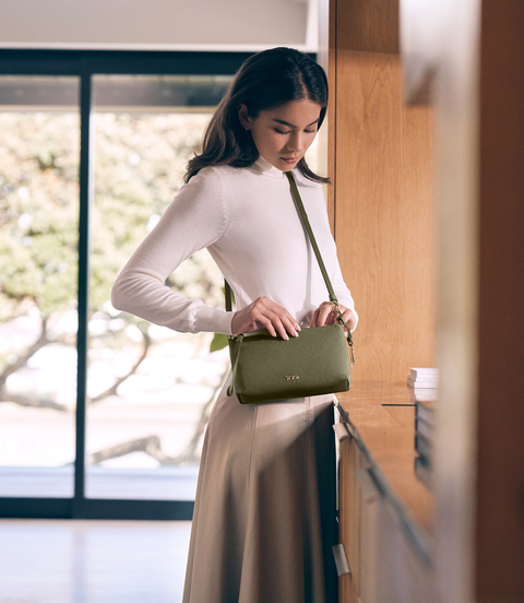 Tumi VOYAGEUR ADELA CROSSBODY  lifestyle | TUMI
