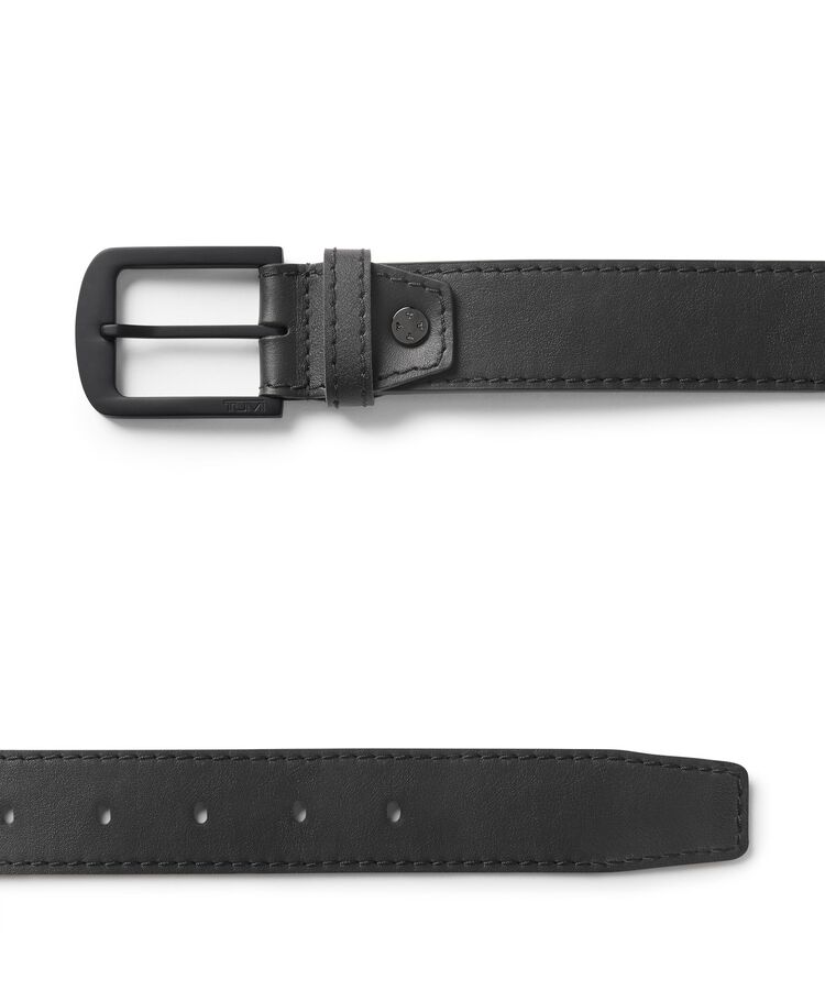TUMI BELTS Rounded Rectangle Leather Belt 35mm  hi-res | TUMI