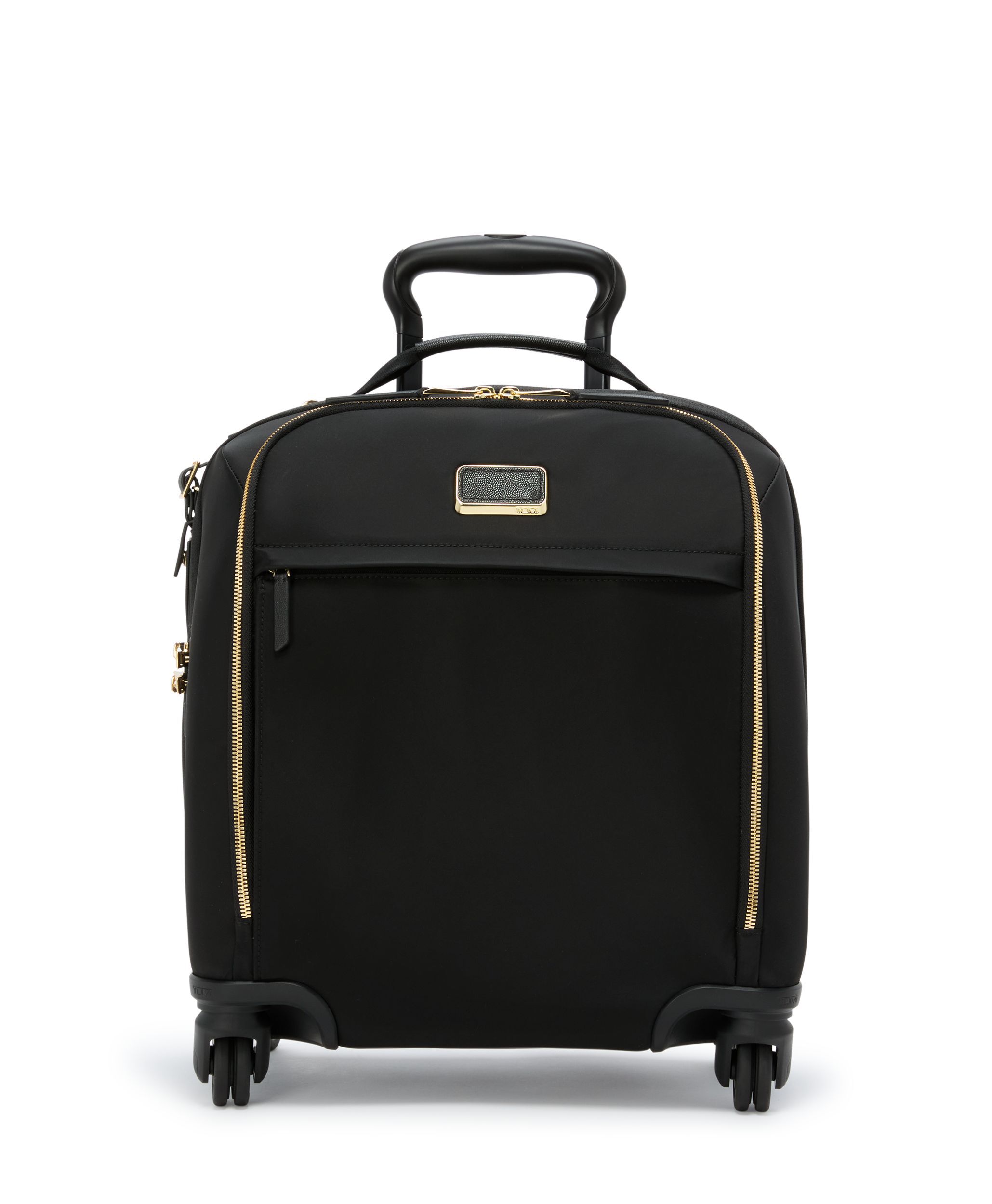 【正規品/新品未使用】TUMIキャリーケース カーボン　ゴールド Leger Compact Carry-On BLACK/GOLD Original | TUMI Indonesia