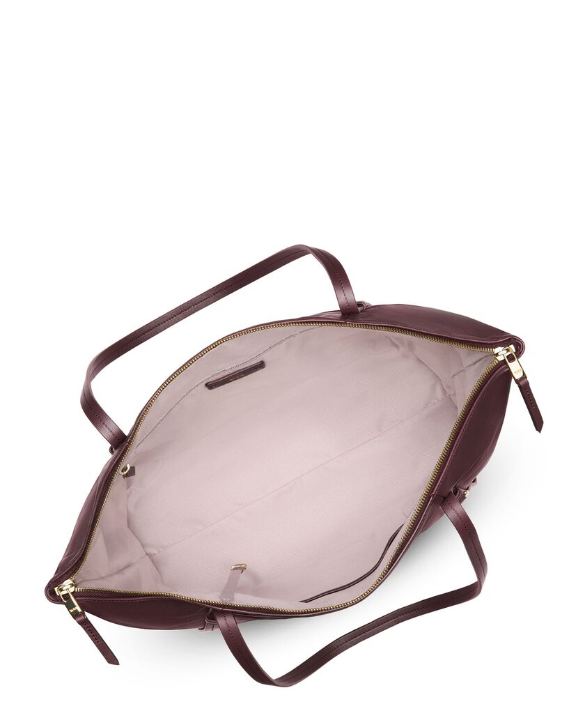 VOYAGEUR Leather Q Tote  hi-res | TUMI