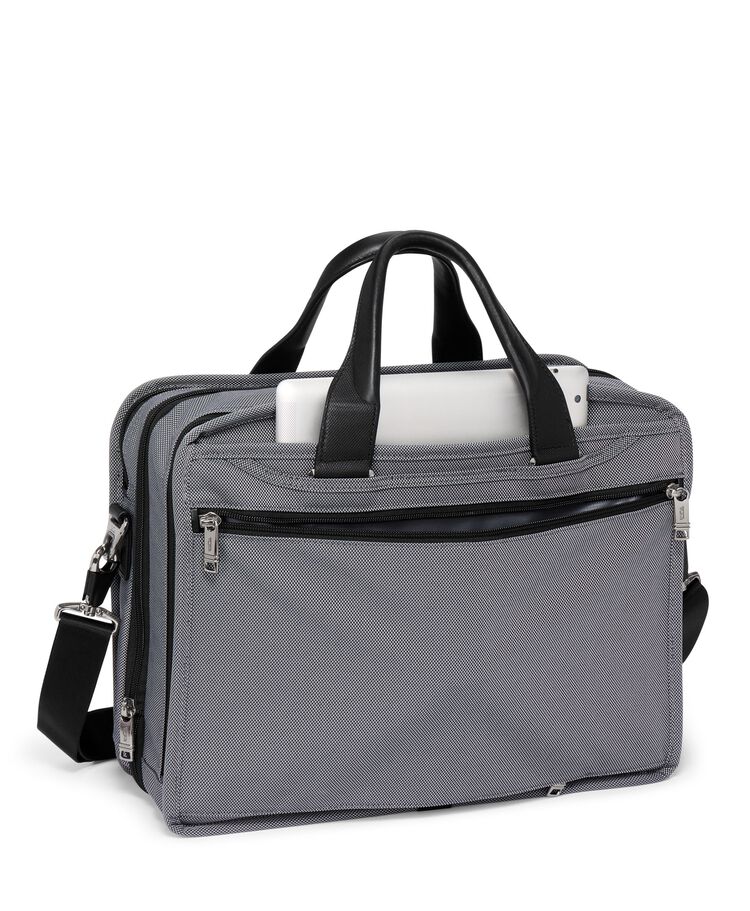 TUMI ALPHA Expandable Organizer Laptop Brief  hi-res | TUMI
