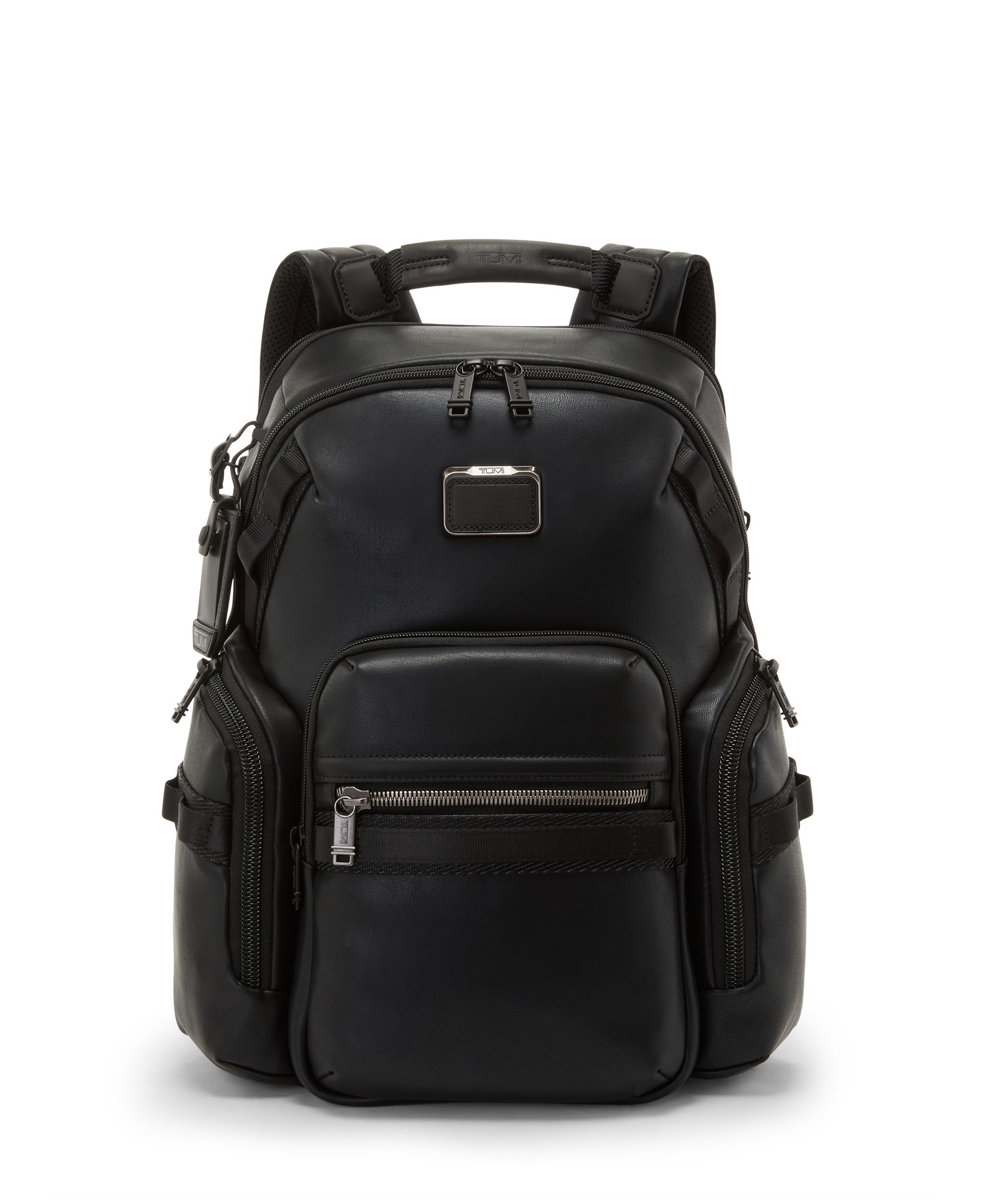 Tumi laptop bag leather sale