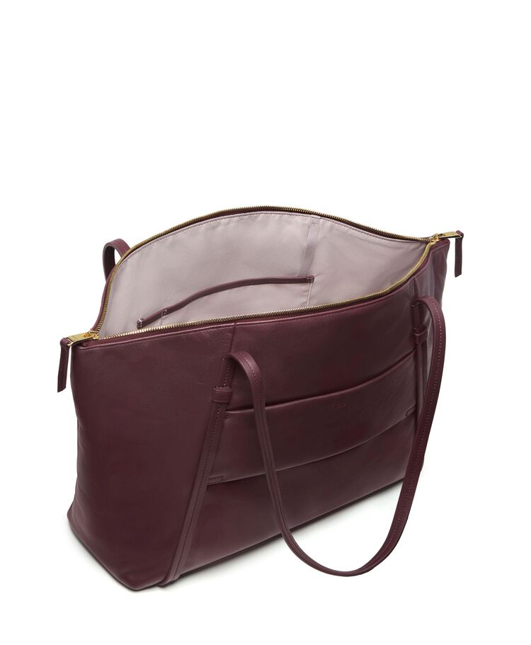 VOYAGEUR Leather Q Tote  hi-res | TUMI