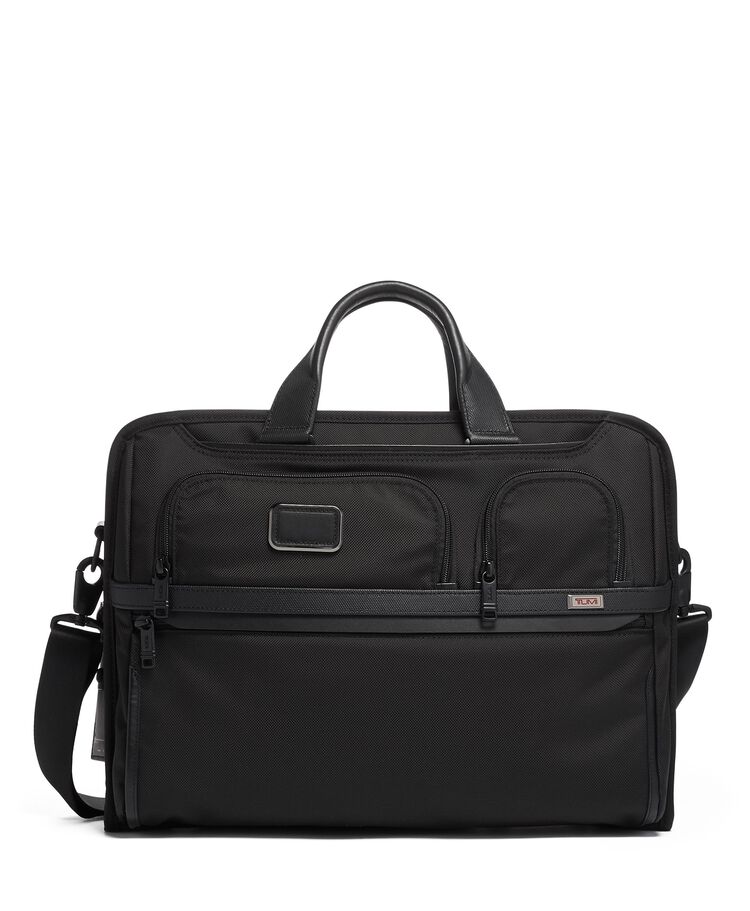 Tumi TUMI ALPHA COMPACT LG LAPTOP BRIEF  hi-res | TUMI
