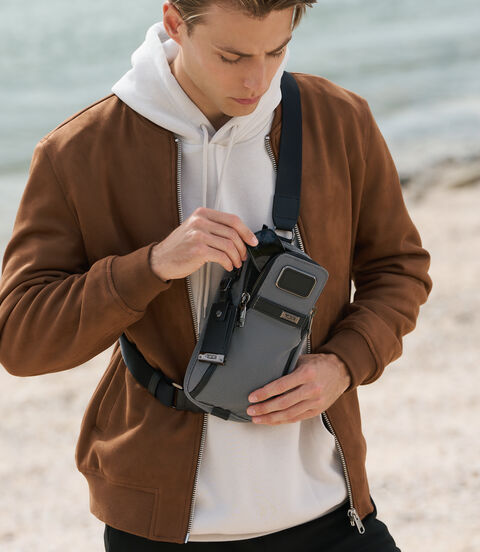 TUMI ALPHA Compact Sling  lifestyle | TUMI