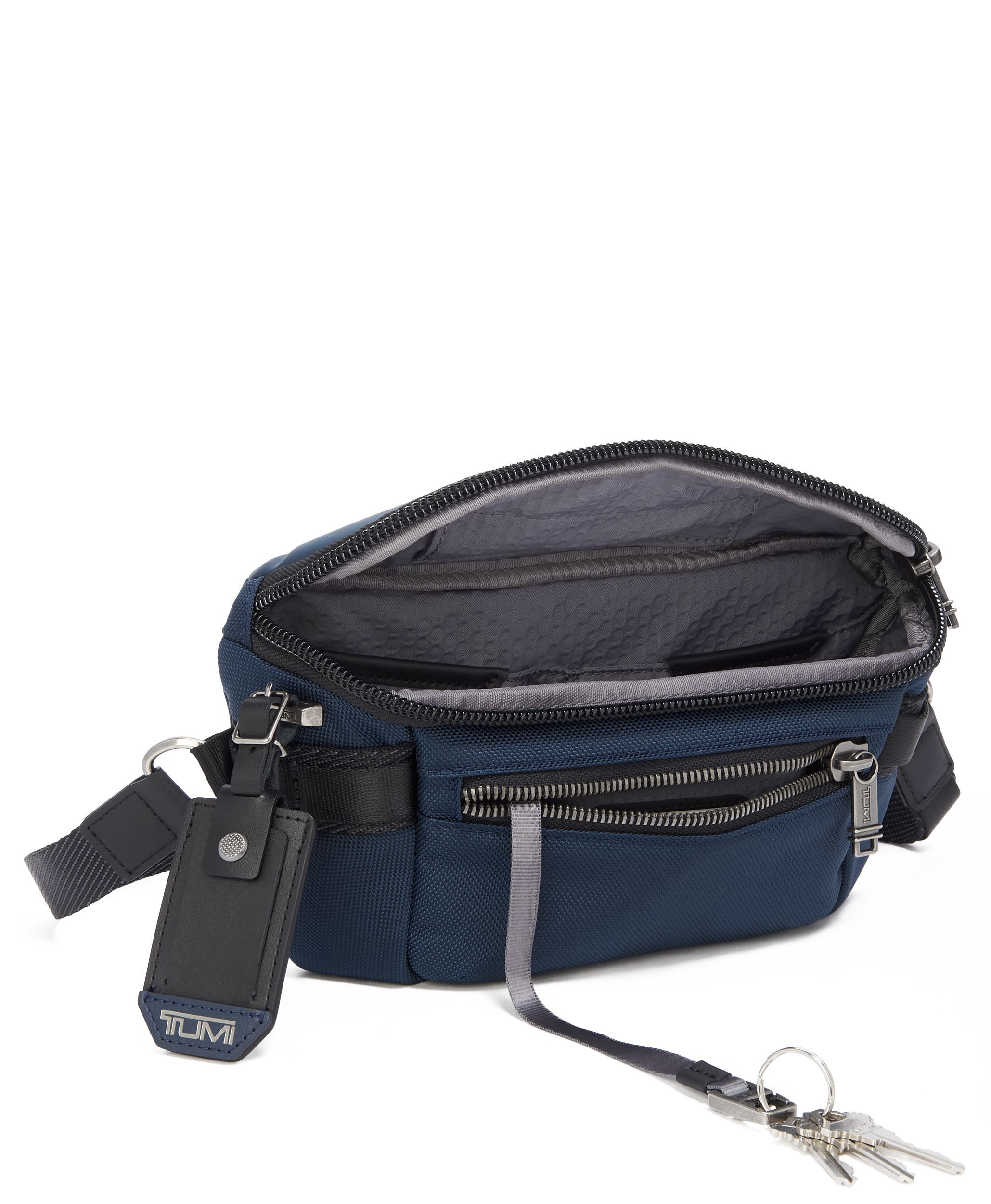 Classified Waist Pack NAVY Original | TUMI Indonesia