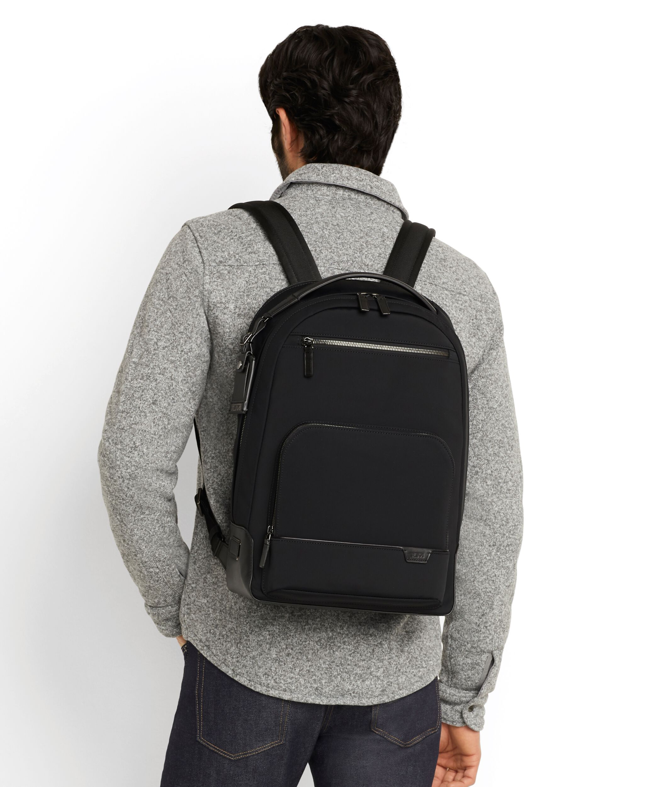 Tumi harrison backpack new arrivals leather