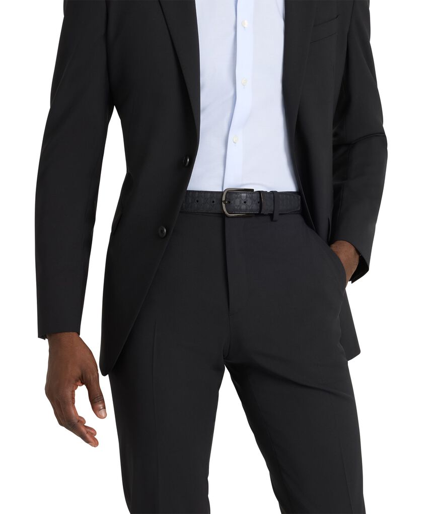 TUMI BELTS T-Embossed Reversible Saffiano Leather Belt 35mm  hi-res | TUMI