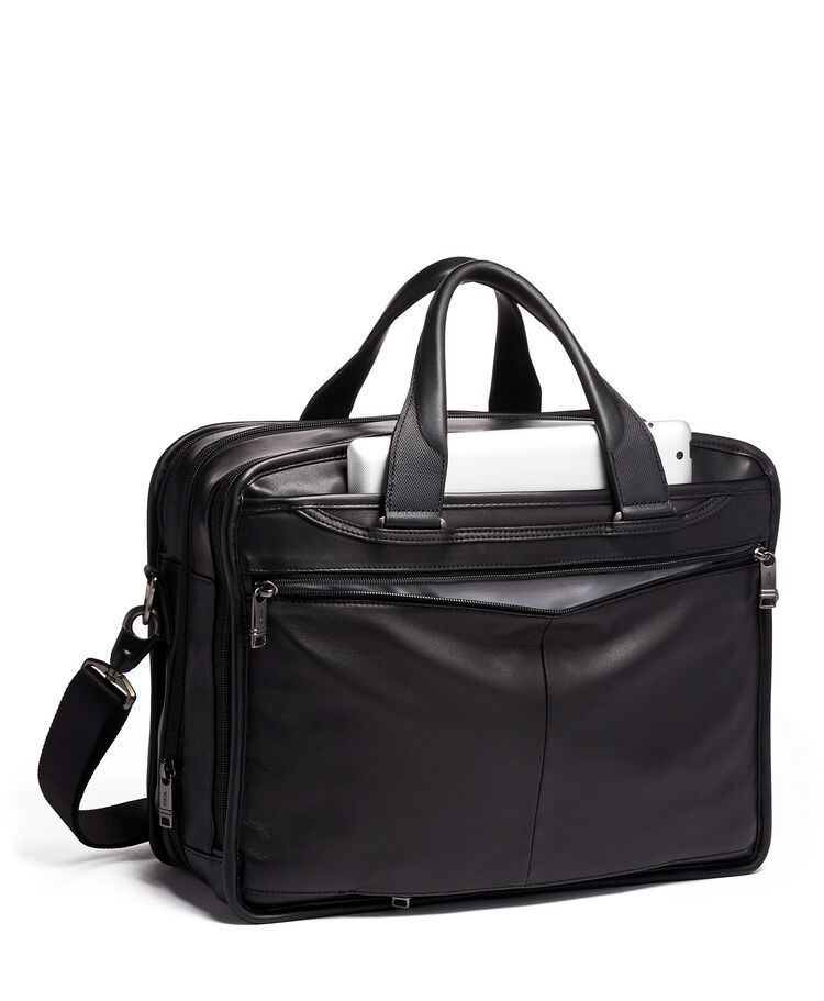TUMI ALPHA Expandable Organizer Laptop Brief  hi-res | TUMI