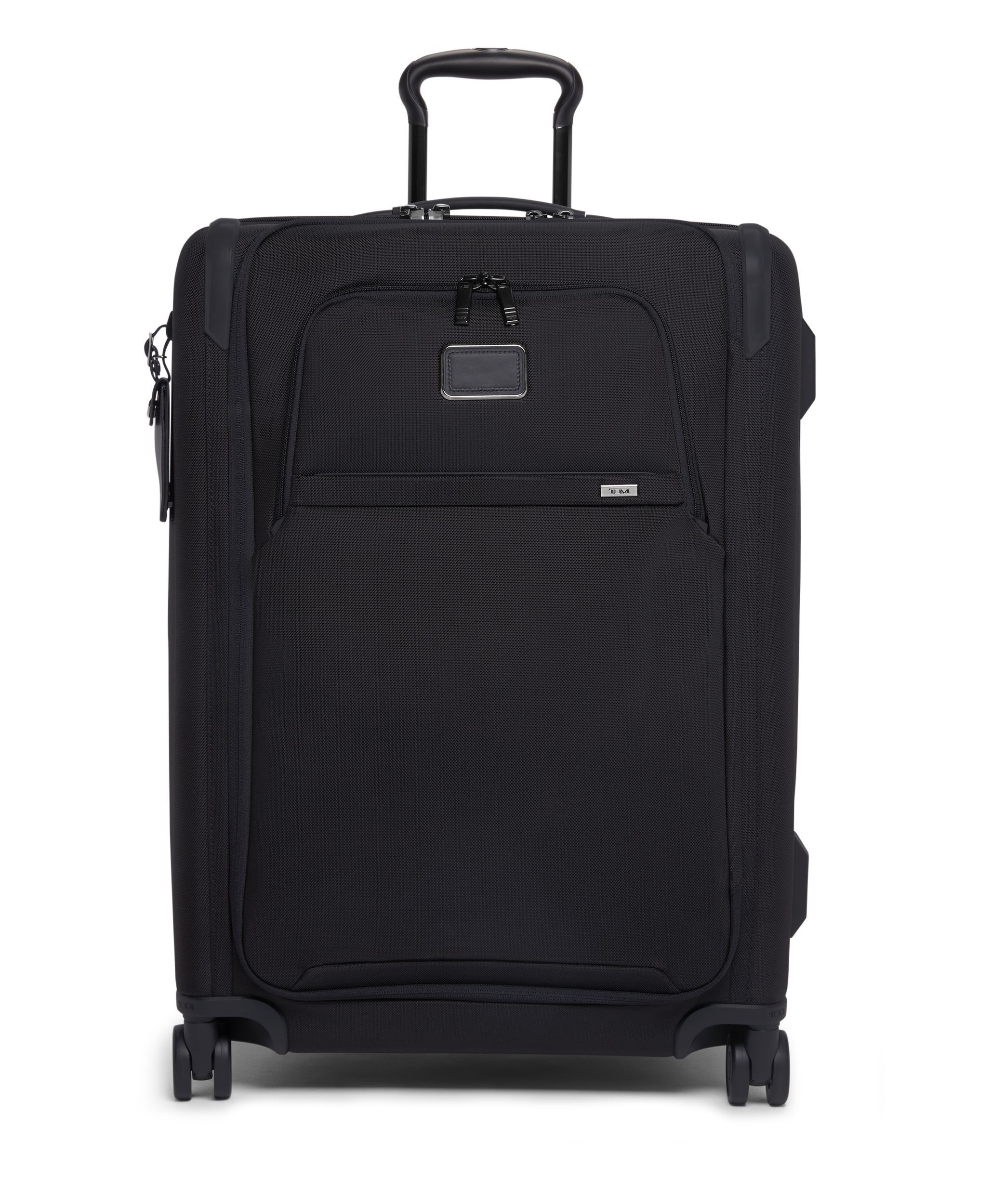 Medium Dual Access Expandable Checked BLACK Original | TUMI Indonesia