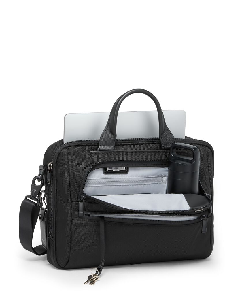 TUMI ALPHA Medium 15" Briefcase  hi-res | TUMI