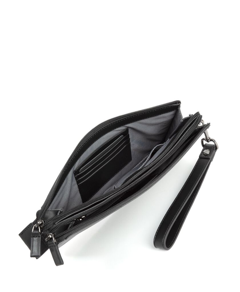 Tumi NASSAU SLG DOUBLE ZIP CLUTCH  hi-res | TUMI