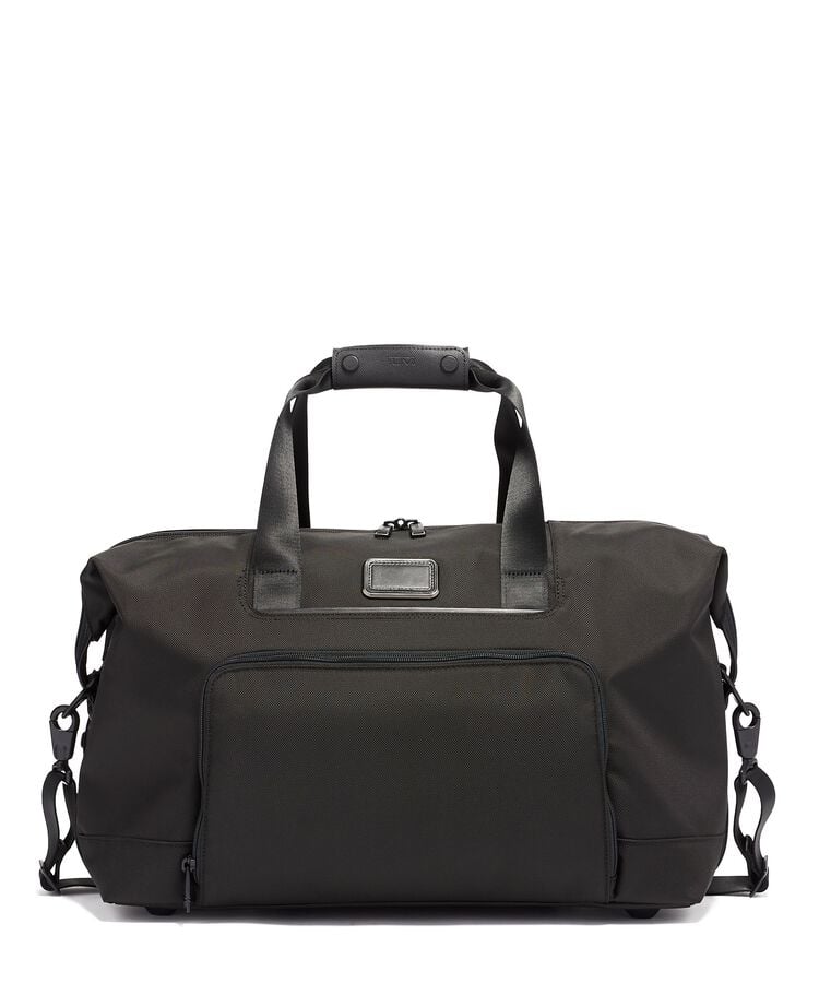 tumi alpha 2 double expansion travel satchel duffel bag