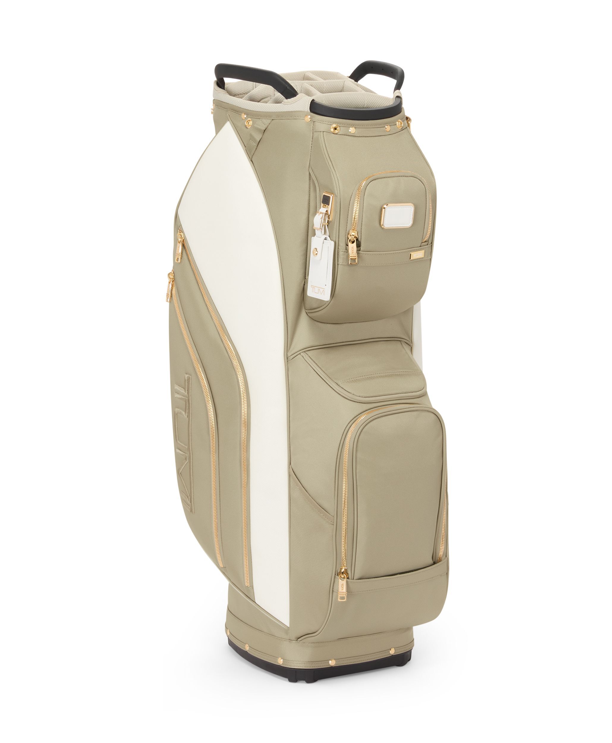 TUMI キャディバッグ ホワイト/ベージュ Golf Cart Bag OFF WHITE/TAN Original | TUMI Indonesia