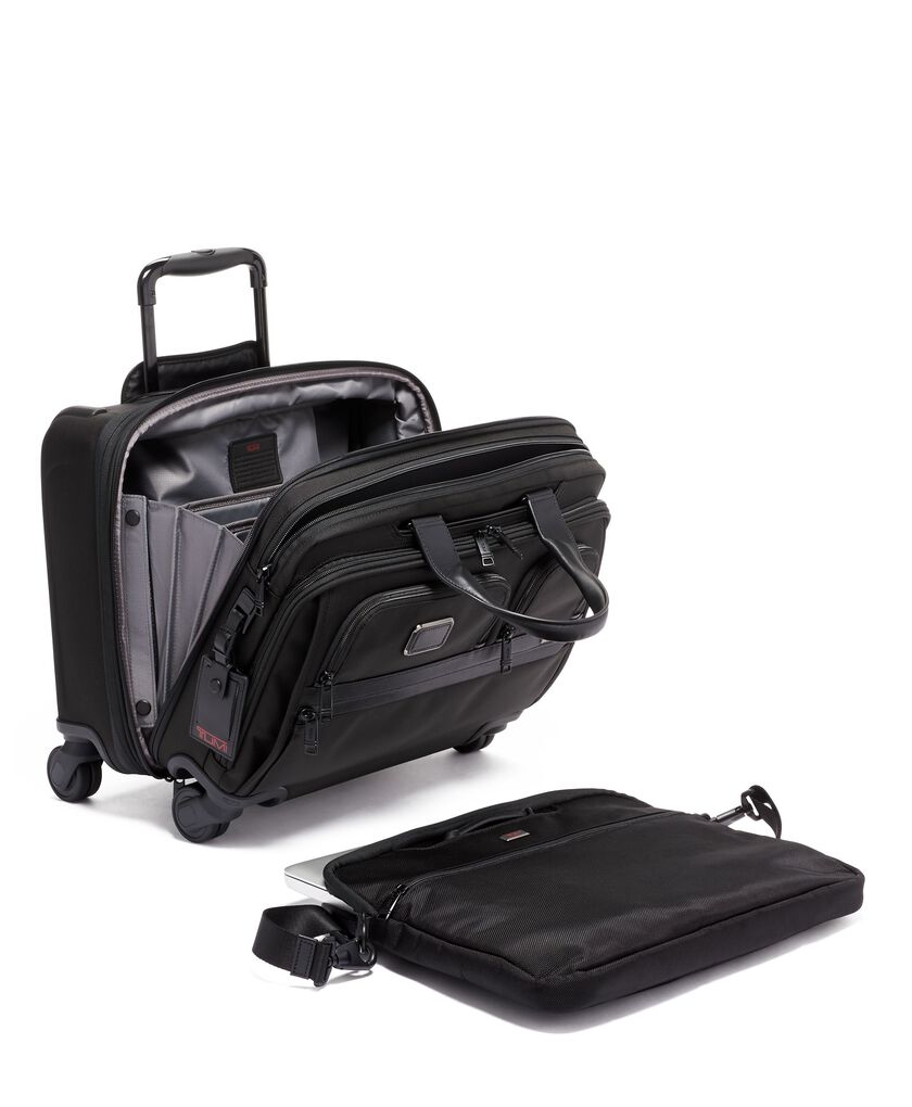 Tumi TUMI ALPHA DLX 4 WHL LPTP CASE BRIEF  hi-res | TUMI