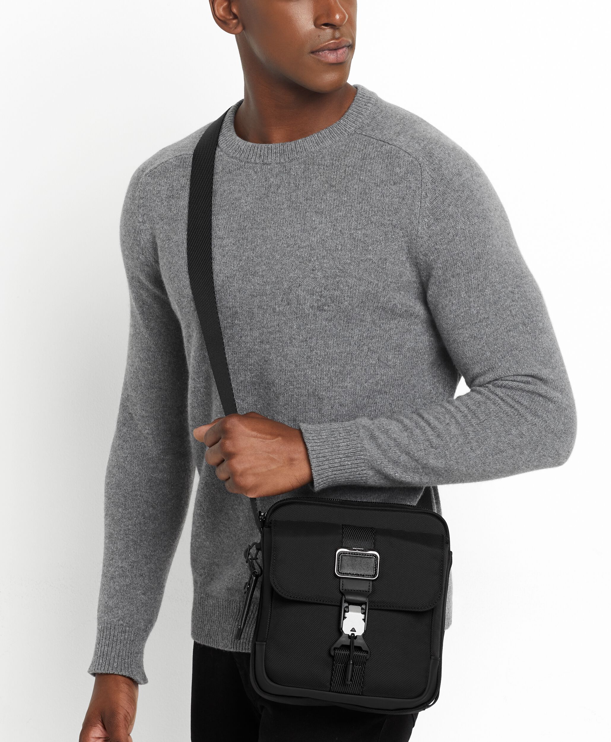 Tumi cross sales shoulder bag