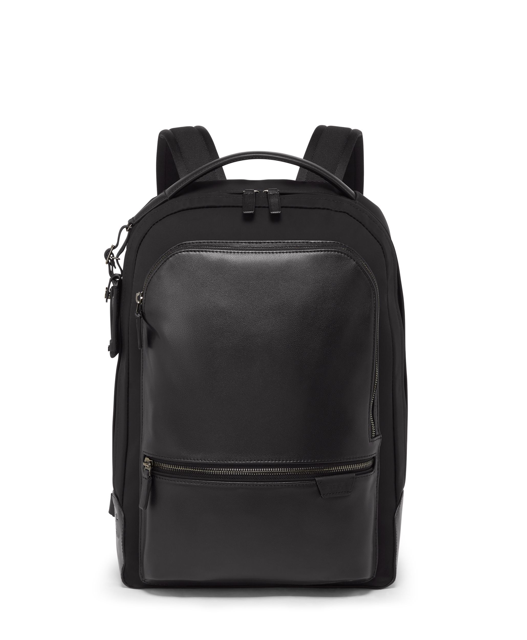Tumi harrison shop bates leather backpack