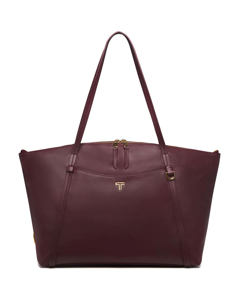 VOYAGEUR Leather Q Tote  hi-res | TUMI