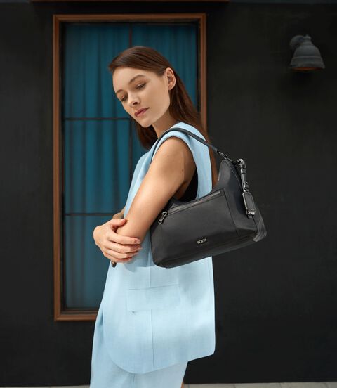 Tumi VOYAGEUR ADELAIDE HOBO CROSSBODY  lifestyle | TUMI