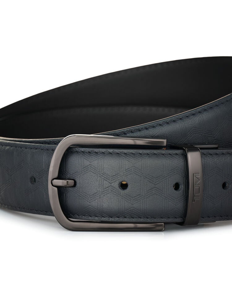 TUMI BELTS T-Embossed Reversible Saffiano Leather Belt 35mm  hi-res | TUMI