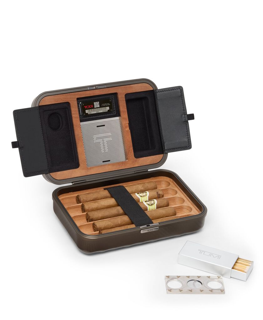 19 DEGREE ALUMINUM Cigar Case  hi-res | TUMI