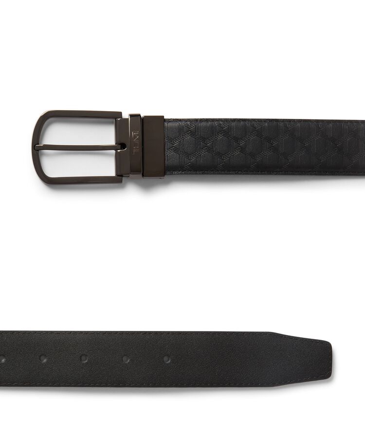 TUMI BELTS T-Embossed Reversible Saffiano Leather Belt 35mm  hi-res | TUMI