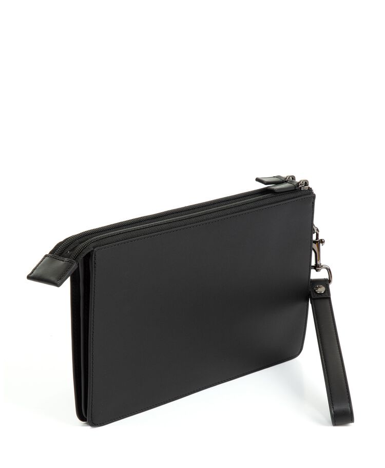 Tumi NASSAU SLG DOUBLE ZIP CLUTCH  hi-res | TUMI