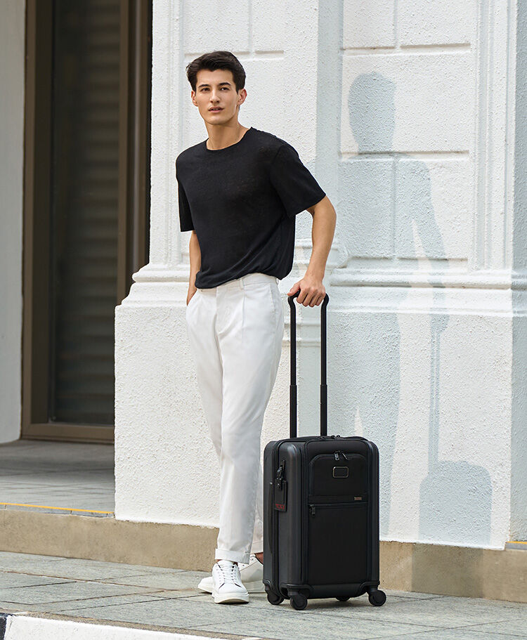 TUMI ALPHA International Expandable 4 Wheeled Carry-On  hi-res | TUMI