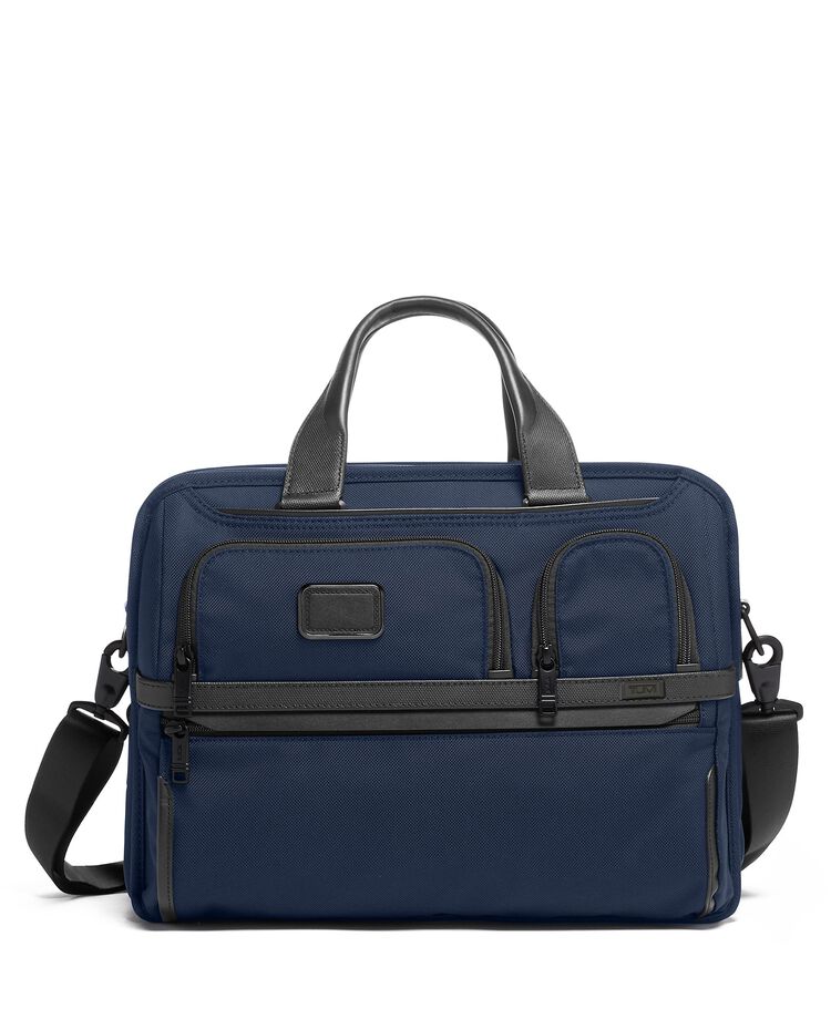 TUMI ALPHA Expandable Organizer Laptop Brief  hi-res | TUMI