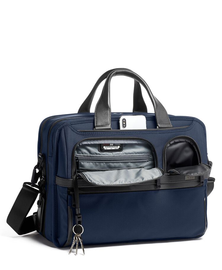Tumi TUMI ALPHA EXP ORG LAPTOP BRIEF  hi-res | TUMI