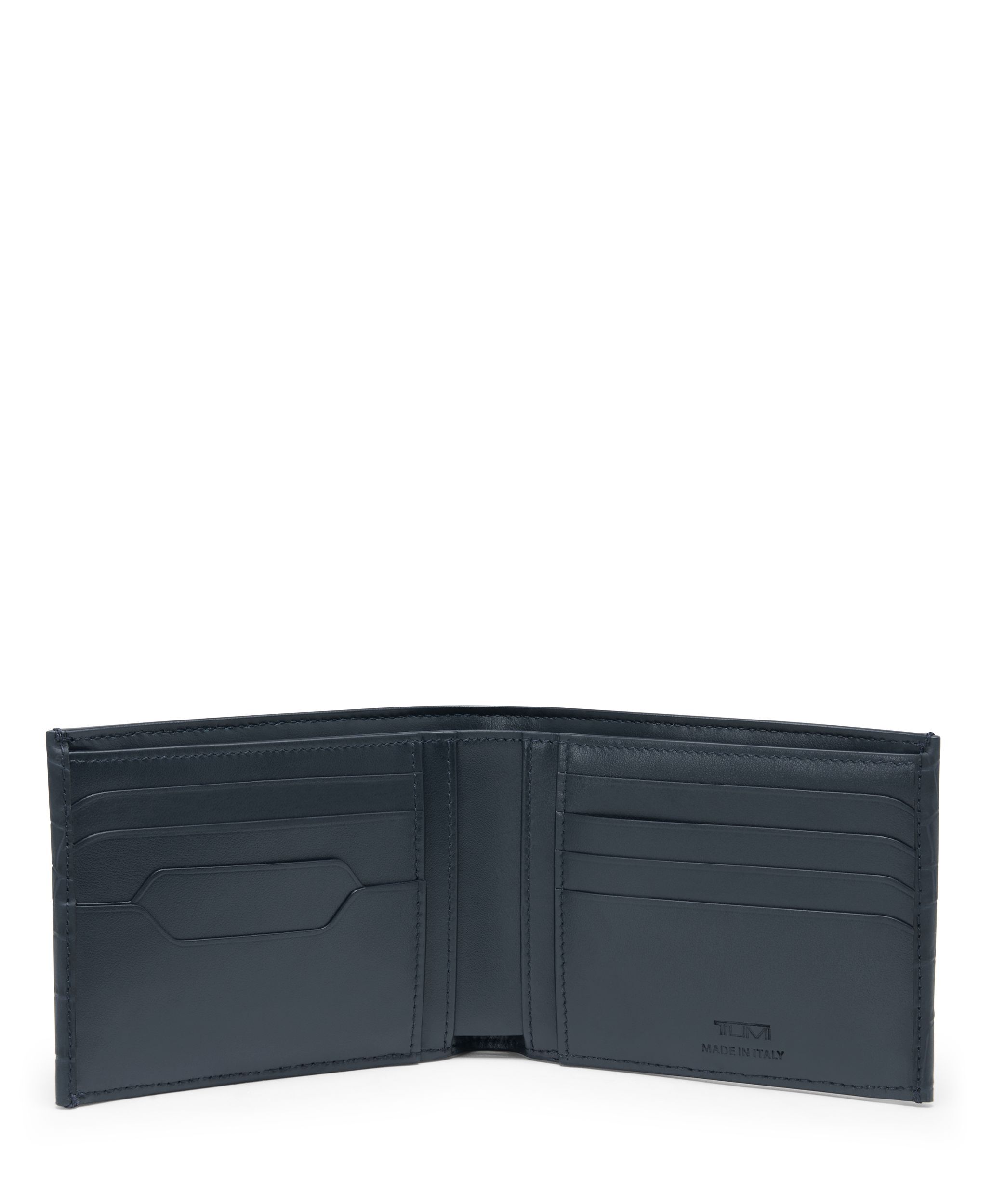 Global Double Billfold NAVY CROC Original | TUMI Indonesia