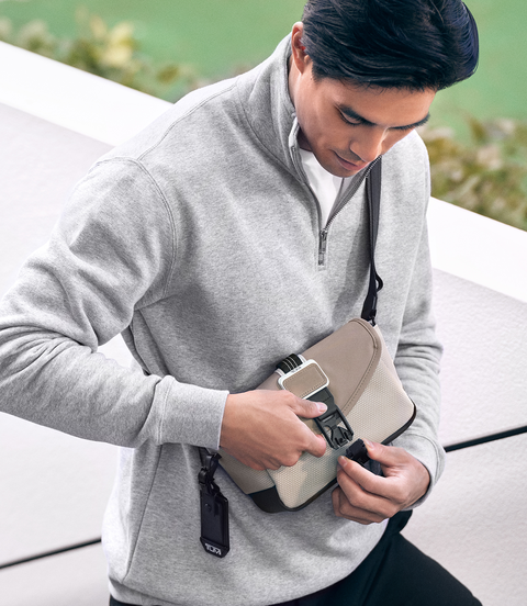 ALPHA BRAVO COMPASS CROSSBODY  lifestyle | TUMI