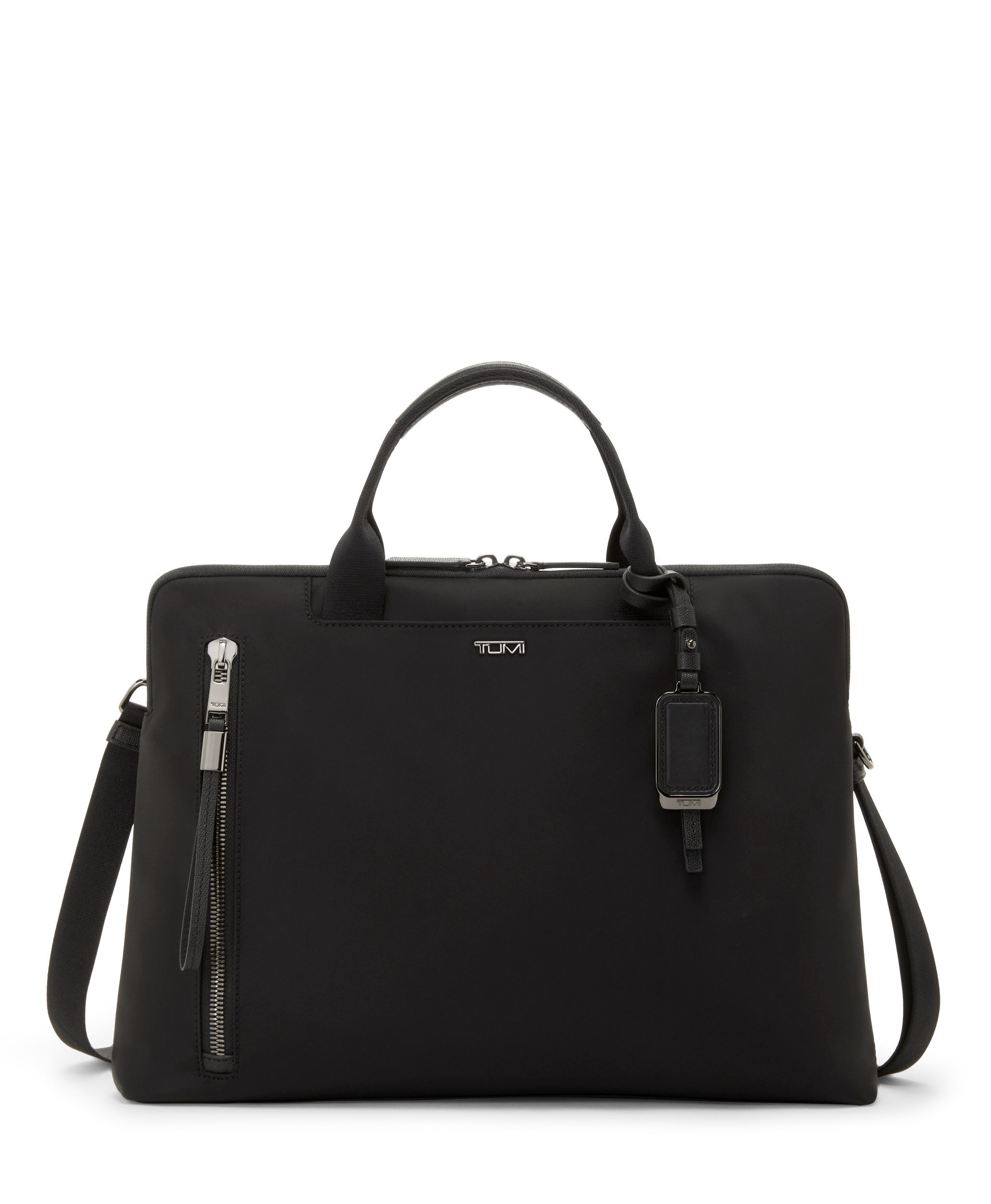 Benin Laptop Carrier BLACK/GUNMETAL Original | TUMI Indonesia