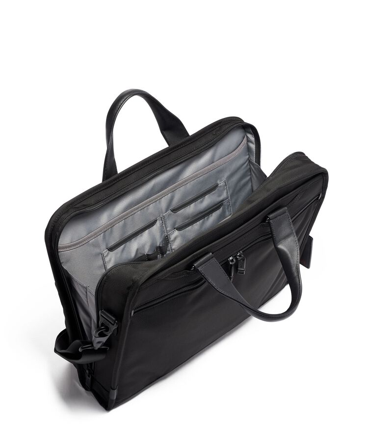 Tumi TUMI ALPHA COMPACT LG LAPTOP BRIEF  hi-res | TUMI